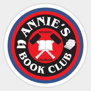 Annie's Book Club Sticker